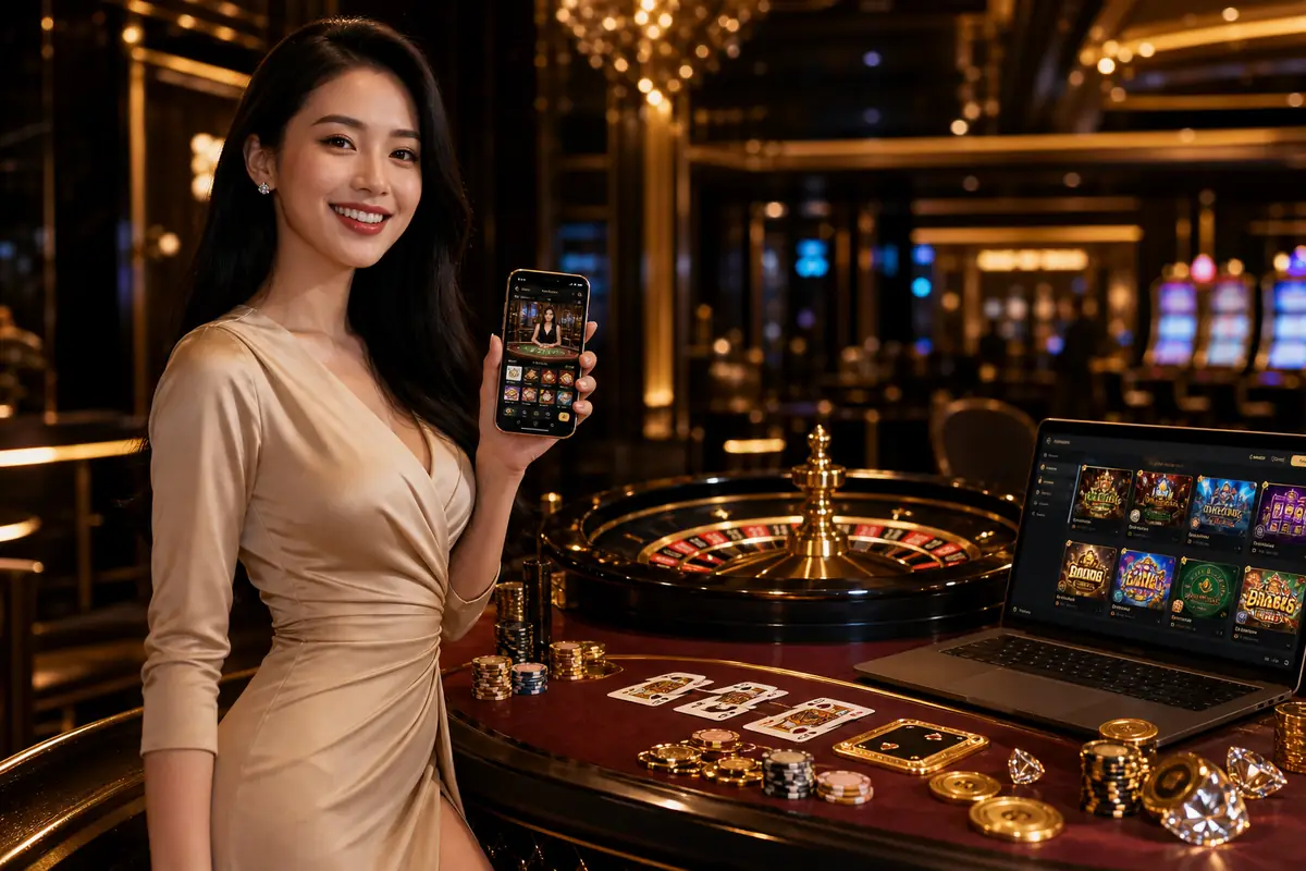 mratm888 Casino meja baccarat live dealer